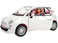 barbie fiat car and doll exclusive